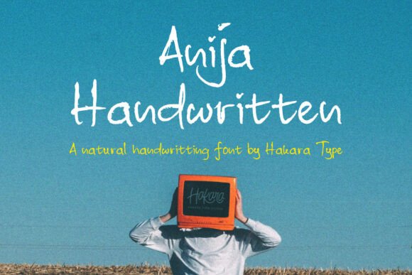 Anija Font: A Handwritten Style for Authentic Campaigns