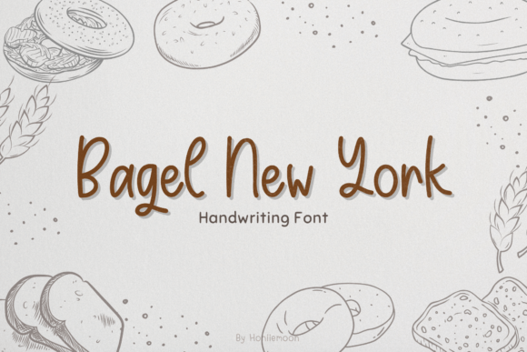 Bagel New York Font for Creative Product Makers