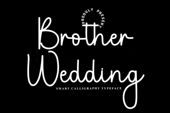 Brother Wedding Font for Elegant Web Design and Branding