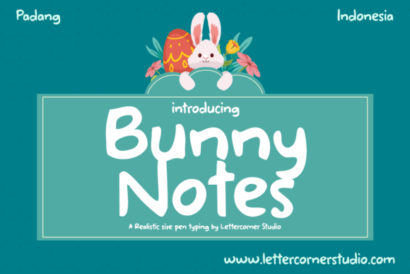 Bunny Note Font for Clear and Friendly Marketing Messages