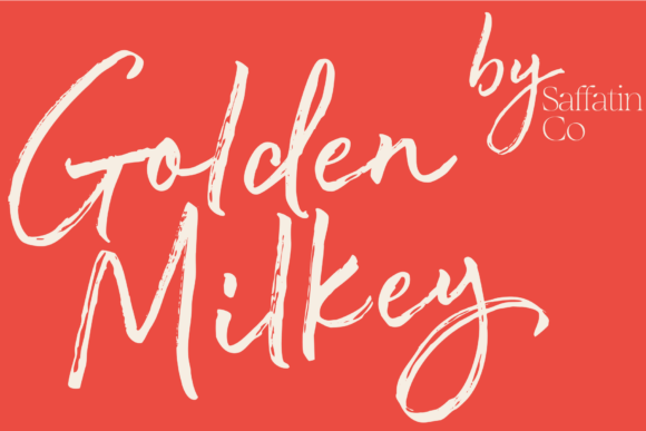 Golden Milkey Brush: A Font for Thoughtful Editorial Design