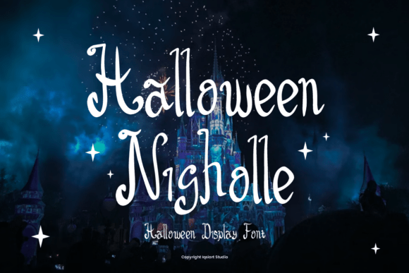 Halloween Nigholle: A Creative Font for Handmade Products