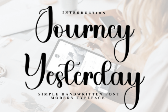 Journey Yesterday: A Soft, Distinctive Font for Editorial Personality