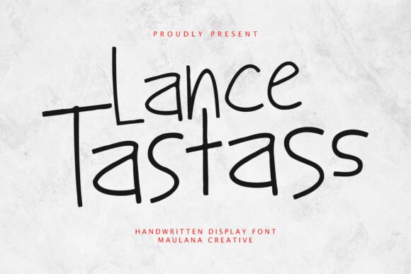 Lance Tastass: A Casual Modern Font for Editorial Design
