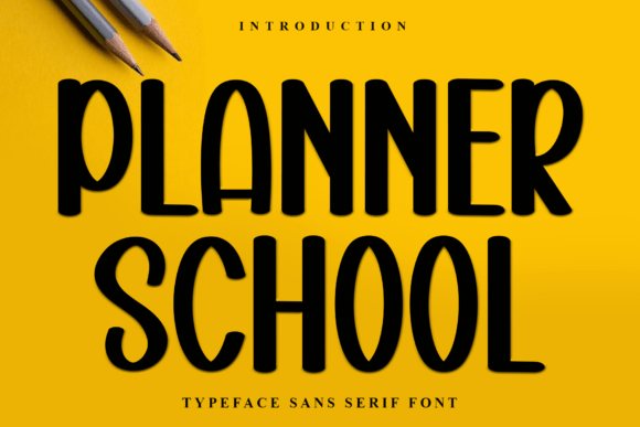 Planner School: A Creative Font for Crafters