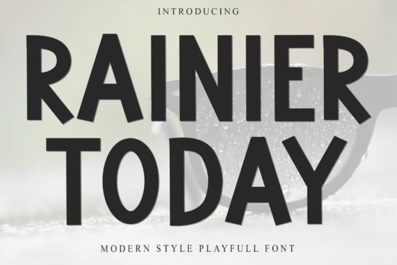 Rainier Today: The Friendly Handwritten Font for Business