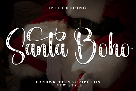 Santa Boho: A Handwritten Font for Authentic Branding
