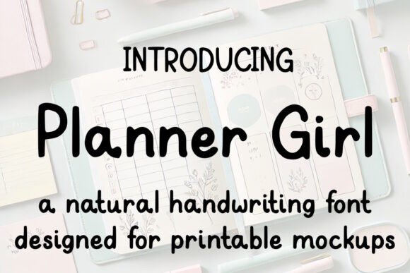 Using the Planner Girl Font for Professional Branding Projects